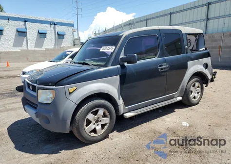 2003 Honda Element Ex from USA, damaged, VIN 5J6YH28593L005038